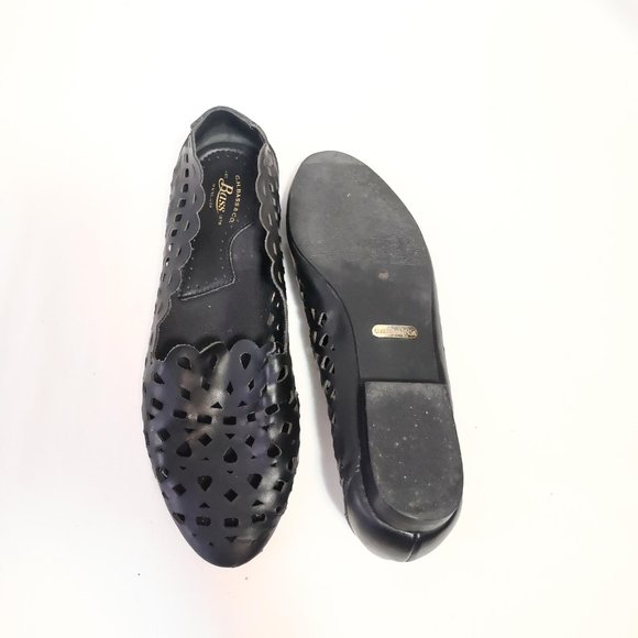 GH Bass Leather Laser Cut Flats Size 8.5 - Picture 13 of 15